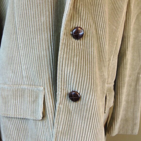 Vintage Orvis Mens 46 Olive Green Corduroy Jacket w/Elbow Pads Old Money ORVIS - Picture 6 of 16